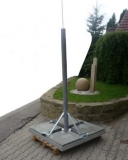 Plattenstnder (120cm Antenne)
