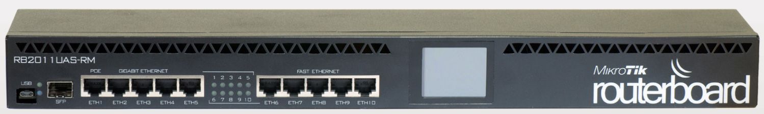 MikroTik RB2011UiAS-RM, 19'' Rackmount