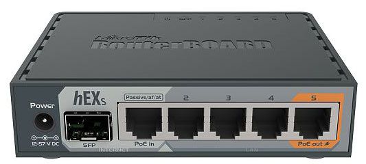 MikroTik hEX S (RB760iGS)