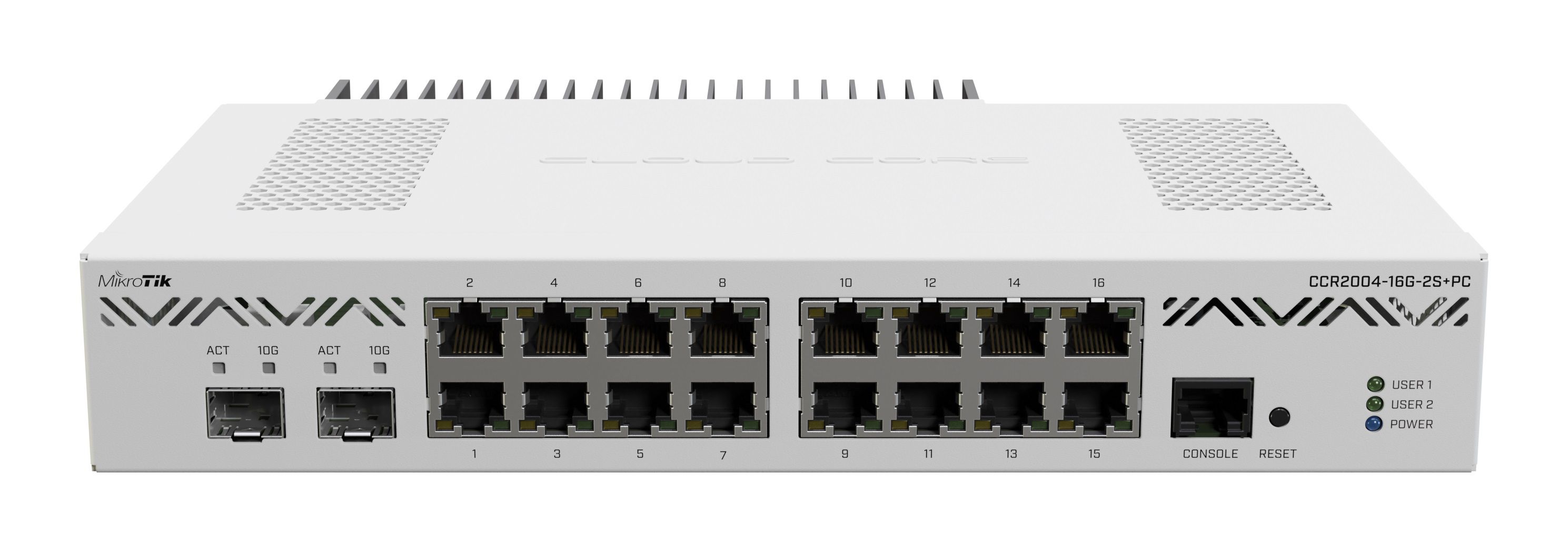 MikroTik Cloud Core Router 2004-16G-2S+PC