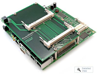 MikroTik RouterBOARD 502 (2 x miniPCI)