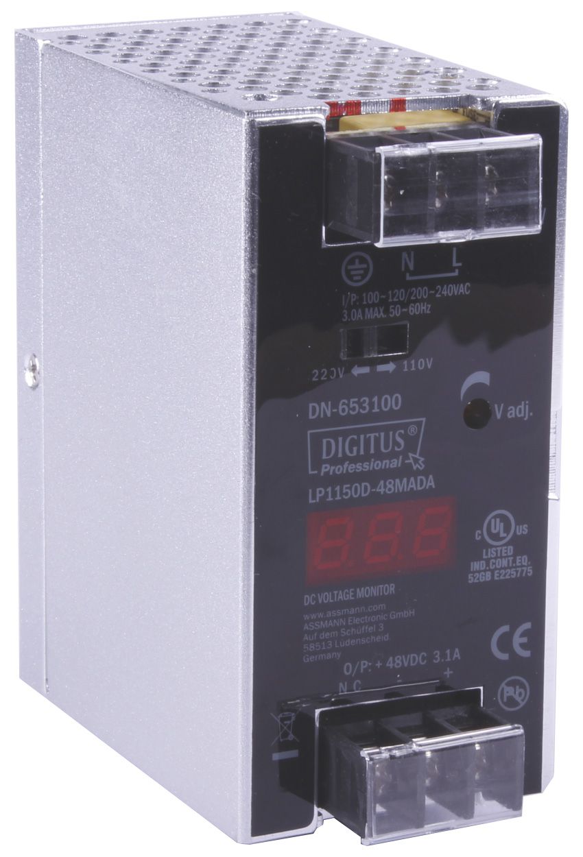 48V Hutschienennetzteil (150W)