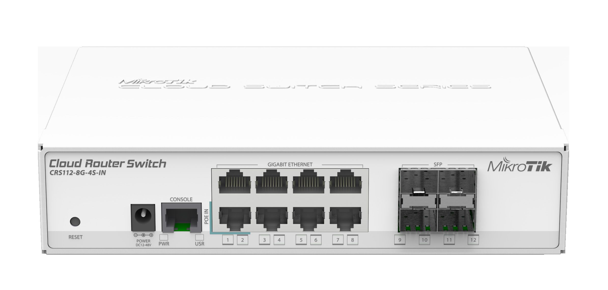 MikroTik Cloud Router Switch 112-8G-4S-IN