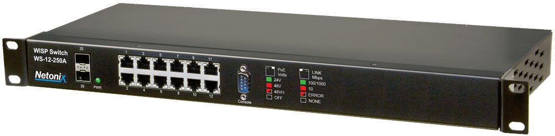 14 Port Managed PoE Switch, AC (WS-12-250A) (EOL) 14 Port Managed PoE Switch, AC (WS-12-250A) (EOL)