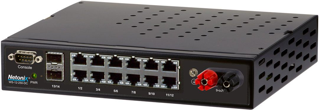 14 Port Managed PoE Switch, DC (WS-12-250-DC) 14 Port Managed PoE Switch, DC (WS-12-250-DC)