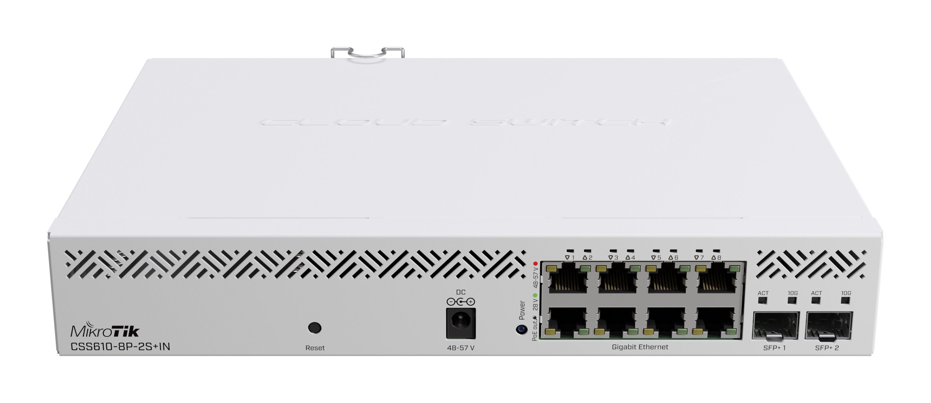 MikroTik Cloud Smart Switch CSS610-8P-2S+IN MikroTik Cloud Smart Switch CSS610-8P-2S+IN