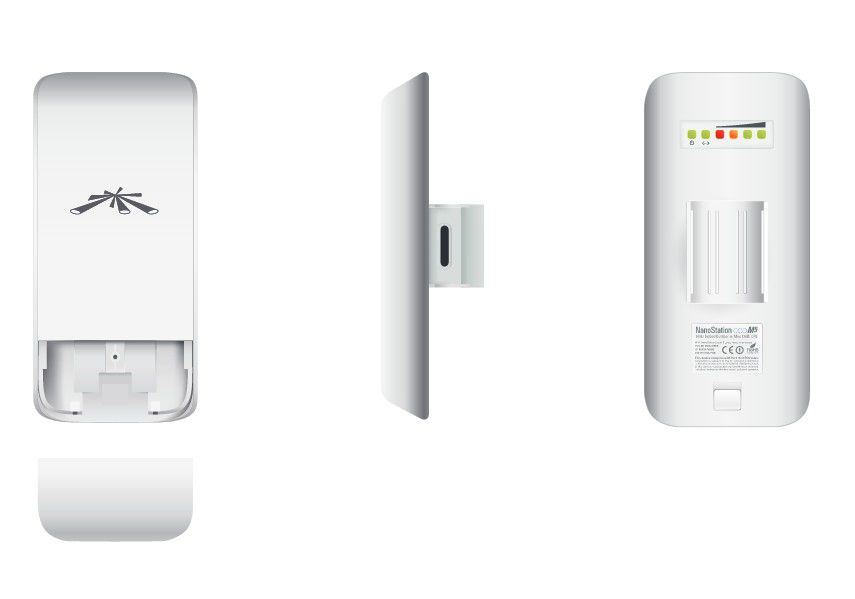airMAX NanoStation loco M 2.4GHz 8dBi airMAX NanoStation loco M 2.4GHz 8dBi