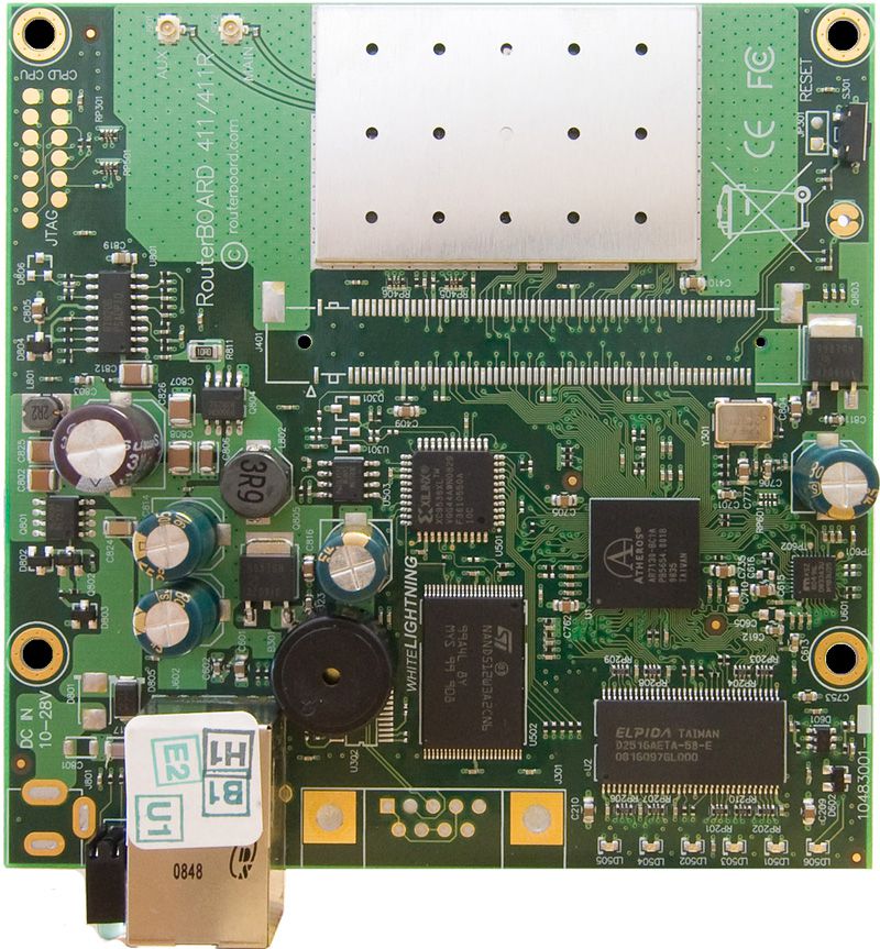 MikroTik RouterBOARD 411R (1 x LAN, 1 x WLAN)  (Ab